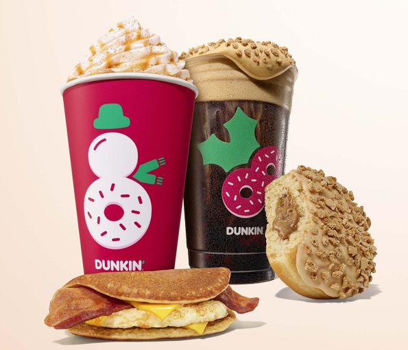 Deck the Halls With Dunkin's New Holiday Menu! | Dunkin'